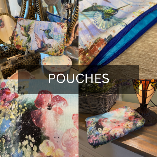 Pouches as gifts - Gabrielle Vickery Art - Hertfordshire