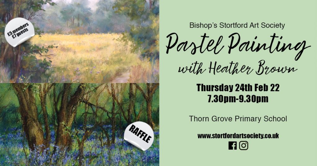 Pastel painting demo with Heather Brown