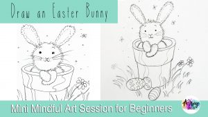 Draw an Easter Bunny in 15 minutes