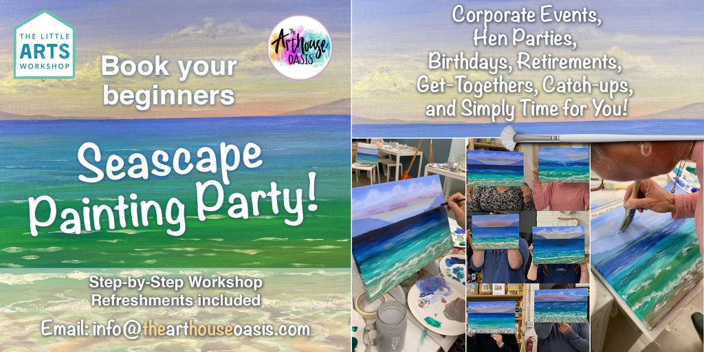 Book your seascape painting event today