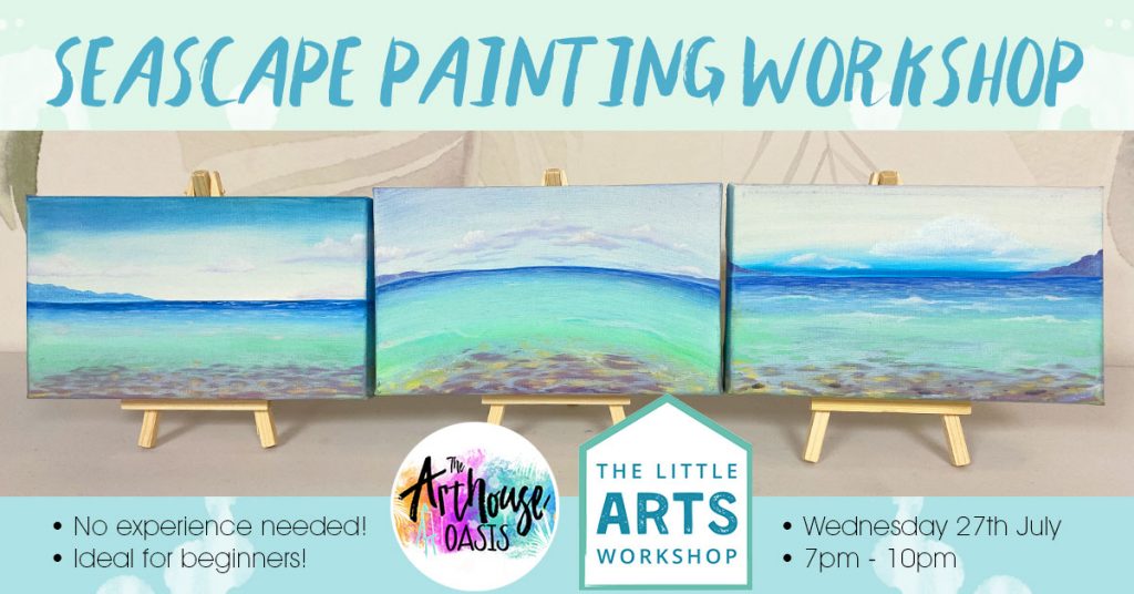 Seascape painting workshop Hertfordshire