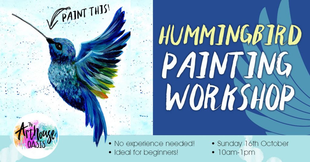 Hummingbird Painting Workshop Bishop's Stortford