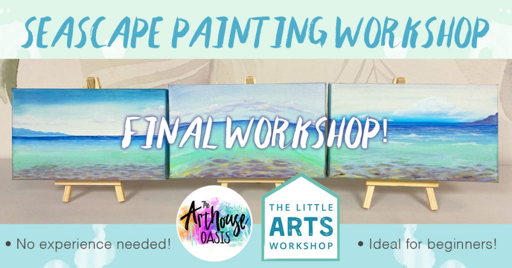 seascape painting workshop at the little arts workshop