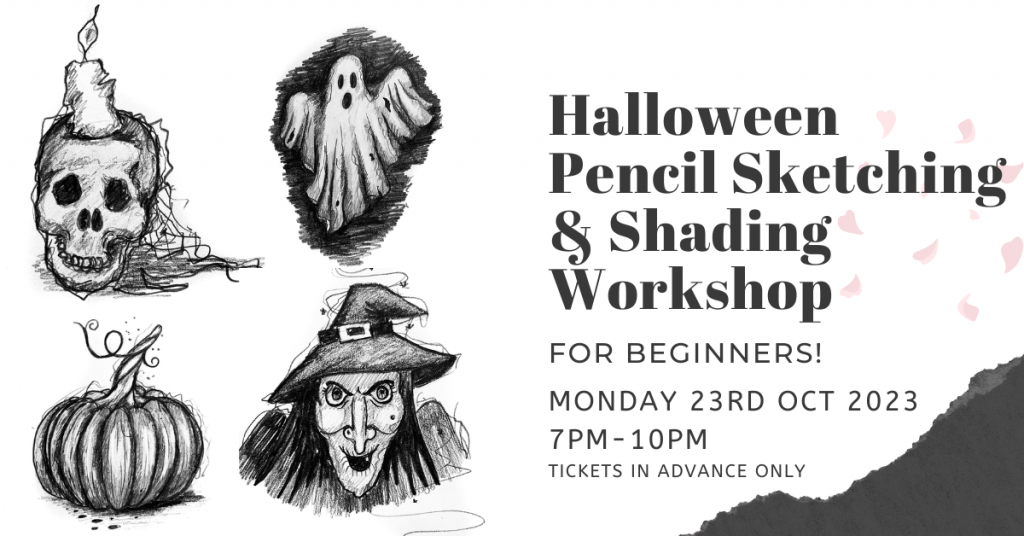 Halloween Pencil Sketching Workshop