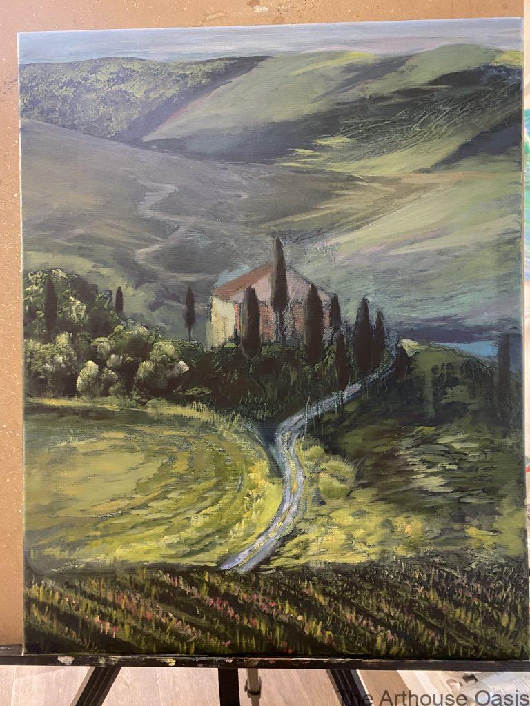 Landscape in Oils