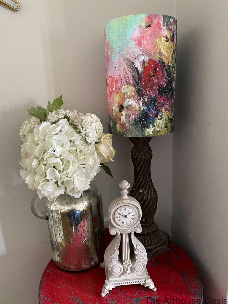 Lampshade - Floral Design - Interior Design - Gabrielle Vickery Art