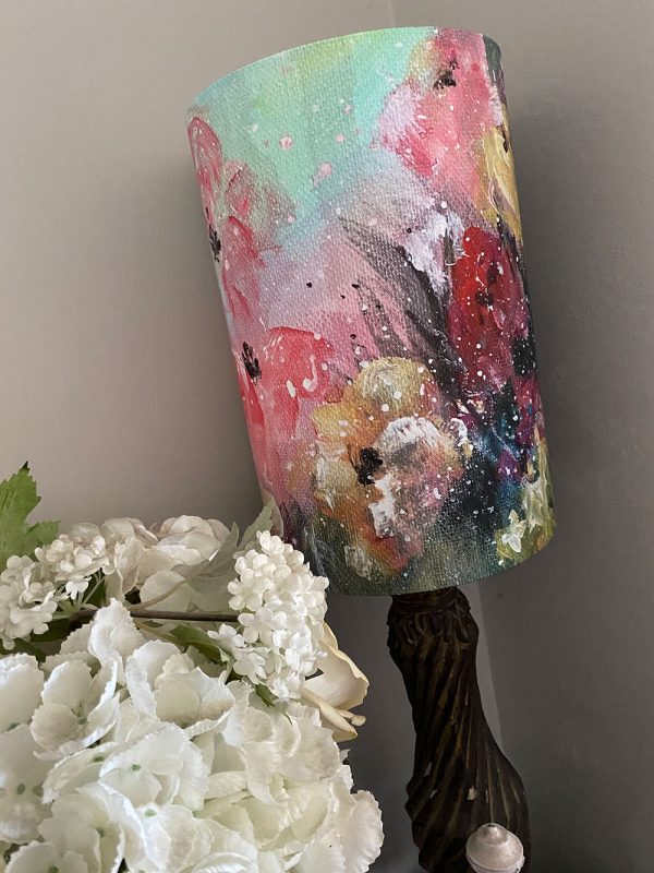 Lampshade - Floral Design - Interior Design - Gabrielle Vickery Art