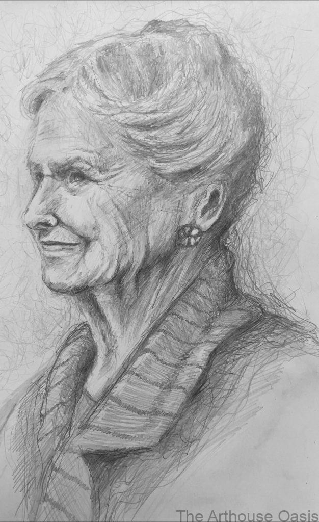 The Royal Tunbridge Wells Art Society drawing session.