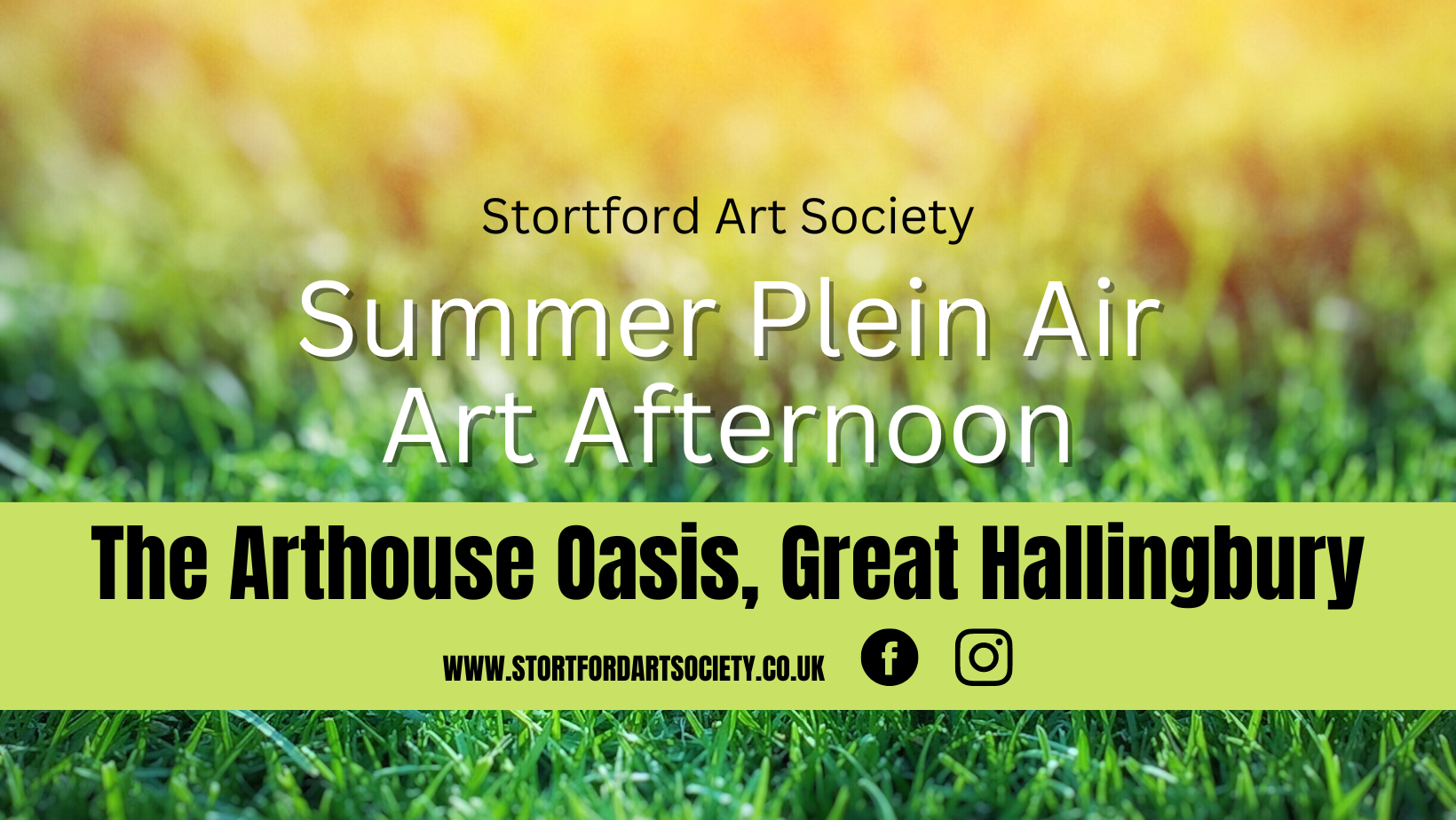 Plein Air Art Afternoon at The Arthouse Oasis, Hertfordshire