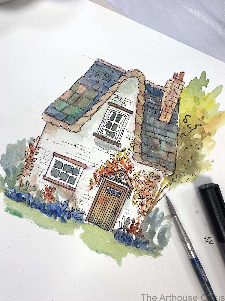 Watercolour and Inks Painting Workshop for Beginners - Bishops Stortford