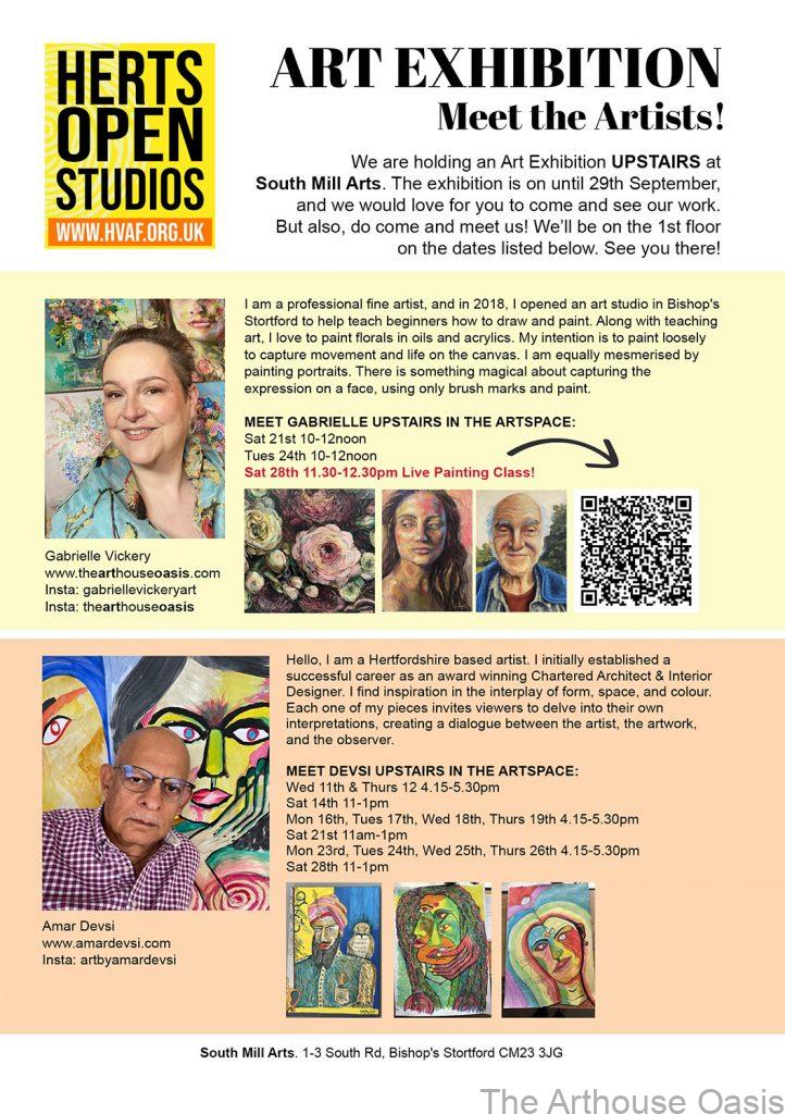 Meet the artists at South Mill Arts