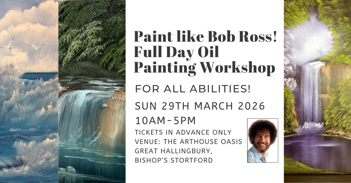 Bob Ross Painting Workshop - Bishop's Stortford - Hertfordshire