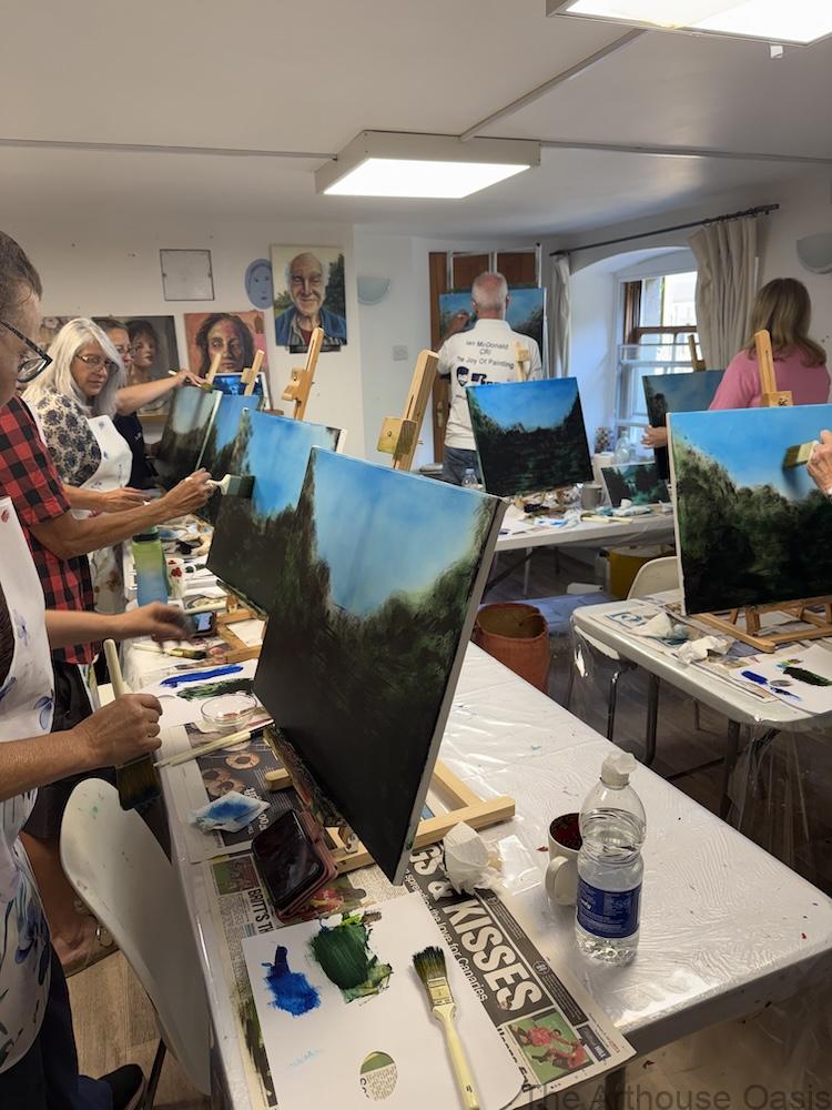 Bob Ross Art Class