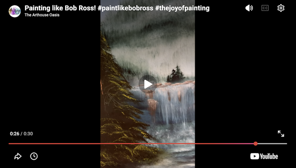 Bob Ross Art Class