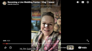 Wedding Painting Vlog teaser