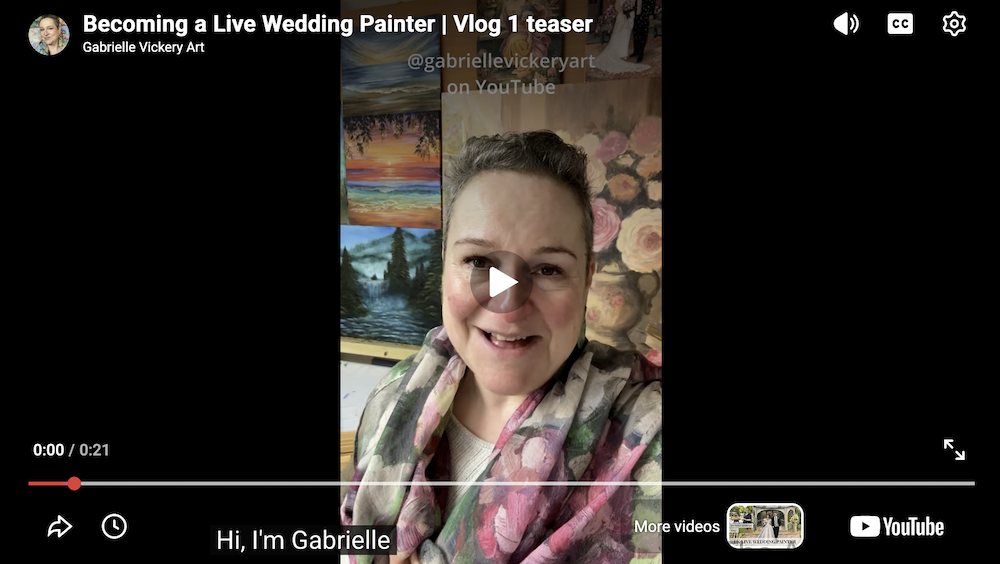 Wedding Painting Vlog teaser